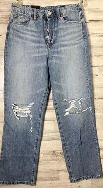 BLANKNYC Women's  High Rise Straight Leg Ankle Jeans Sz 2 #festival #y2k